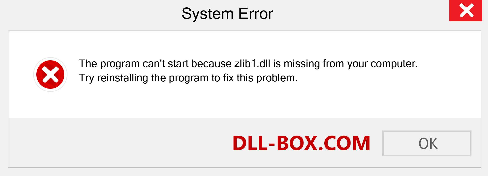  zlib1.dll file is missing?. Download for Windows 7, 8, 10 - Fix  zlib1 dll Missing Error on Windows, photos, images